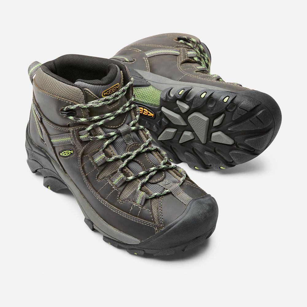 Keen Laarzen Dames Donker Grijs - Targhee Ii Waterproof Mid - 69183-CVOZ